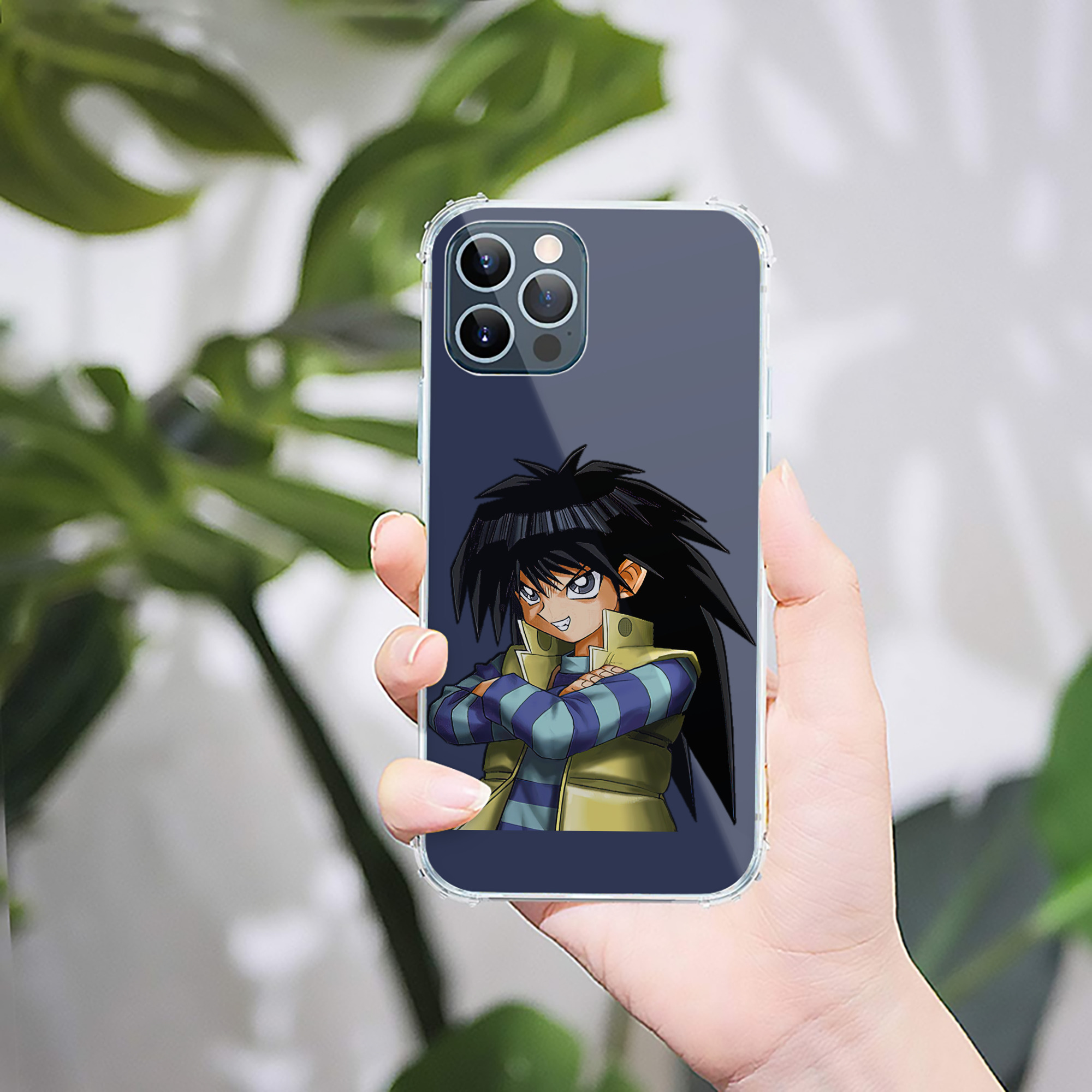（画像用） 遊☆戯☆王 Yu-Gi-Oh! 【iPhone 12シリーズ対応】透明スマホケース（クリアソフトケース）